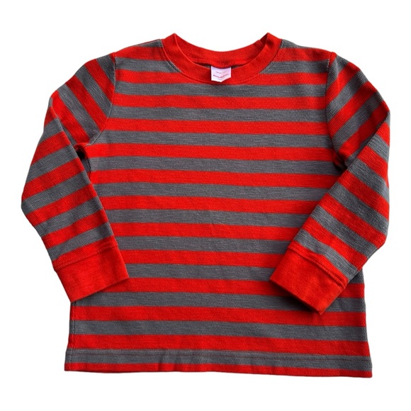 Hanna Andersson Boys Striped Long Sleeve Shirts Size 5 - Picture 2 of 10